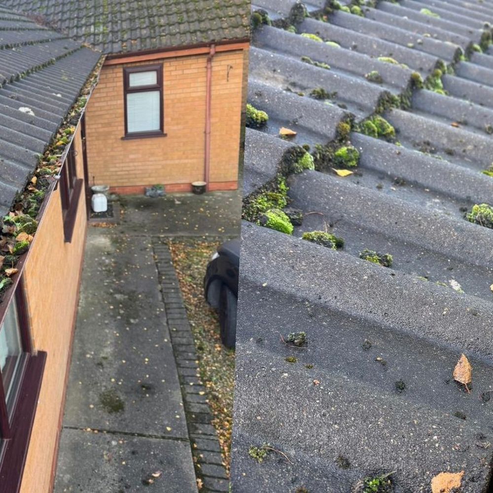 Gutters cleared