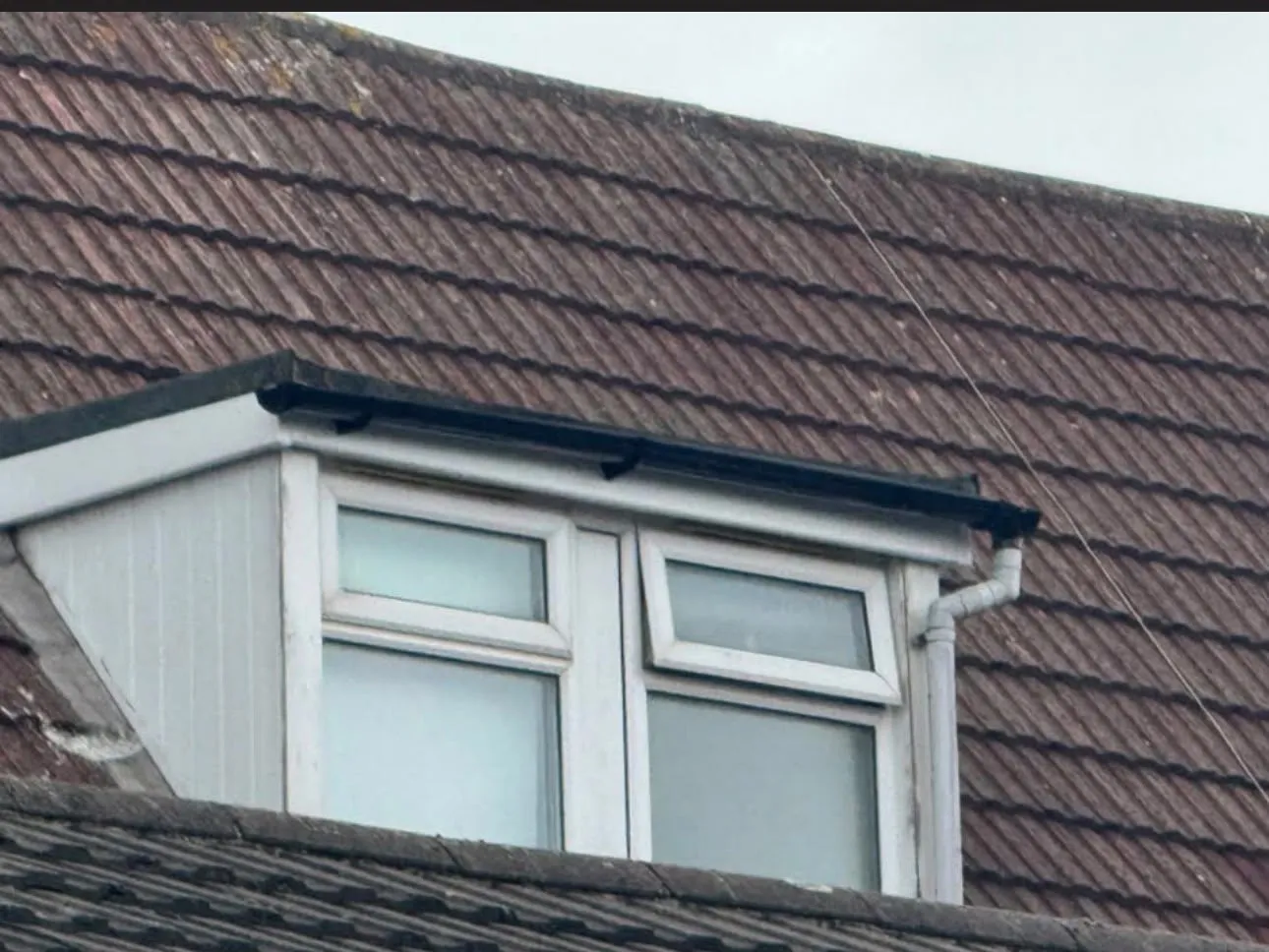 Dormer fascia and guttering